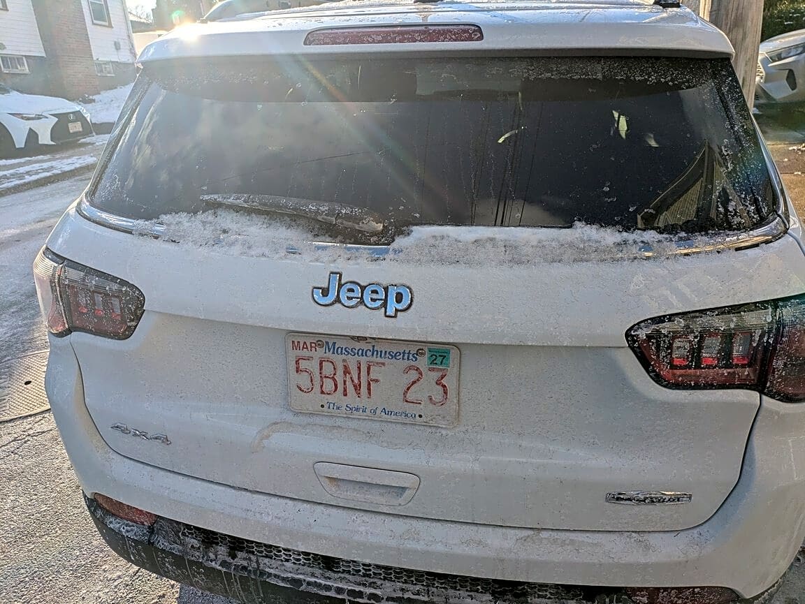 Image submitted with report