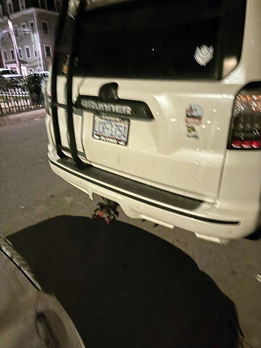 Image submitted with report