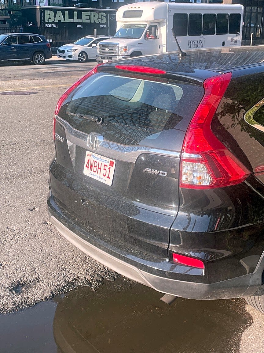 Image submitted with report