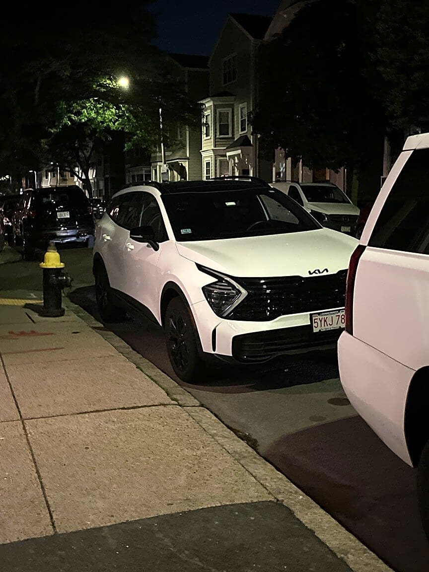 Image submitted with report