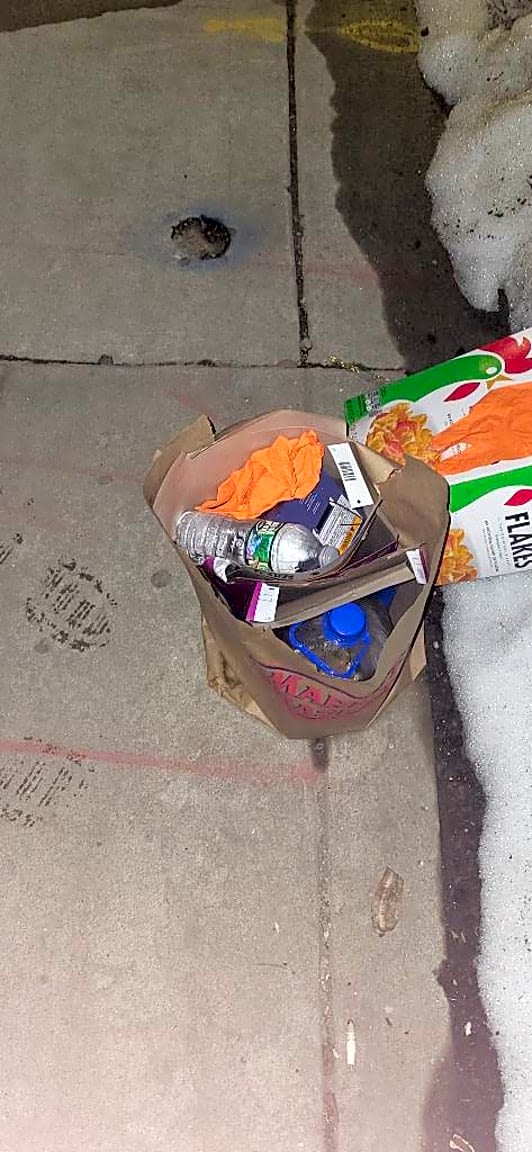 Image submitted with report