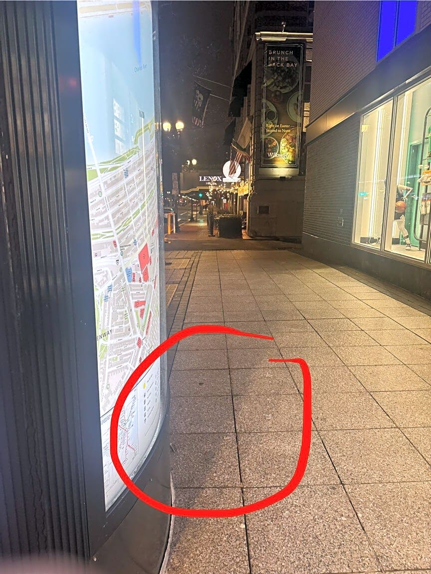 Image submitted with report