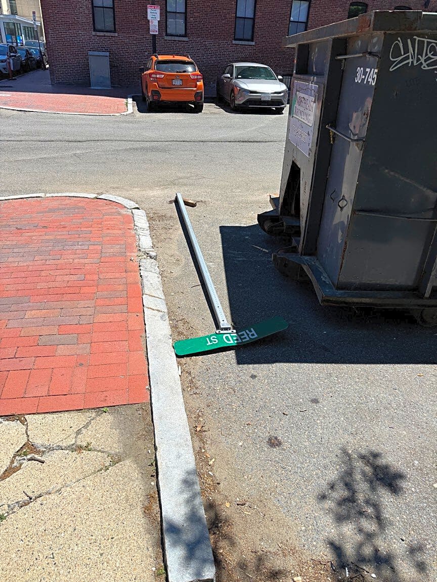 Image submitted with report