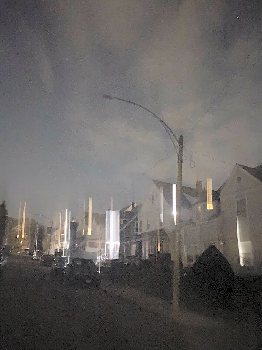 Image submitted with report