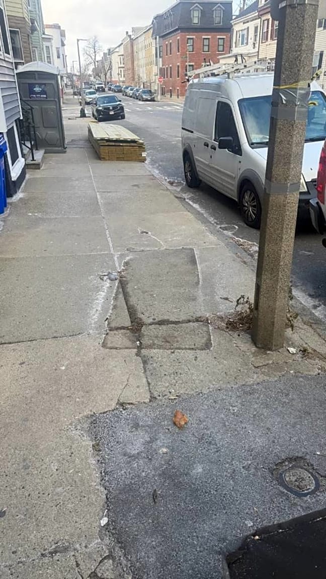 Image submitted with report