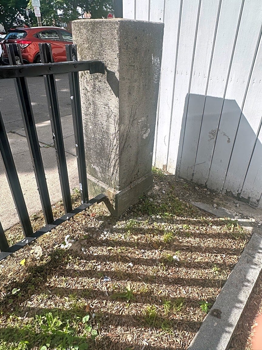 Image submitted with report