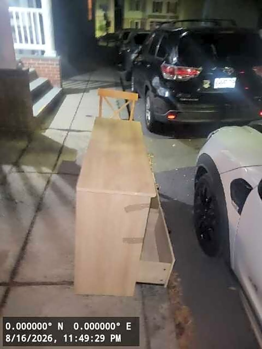 Image submitted with report