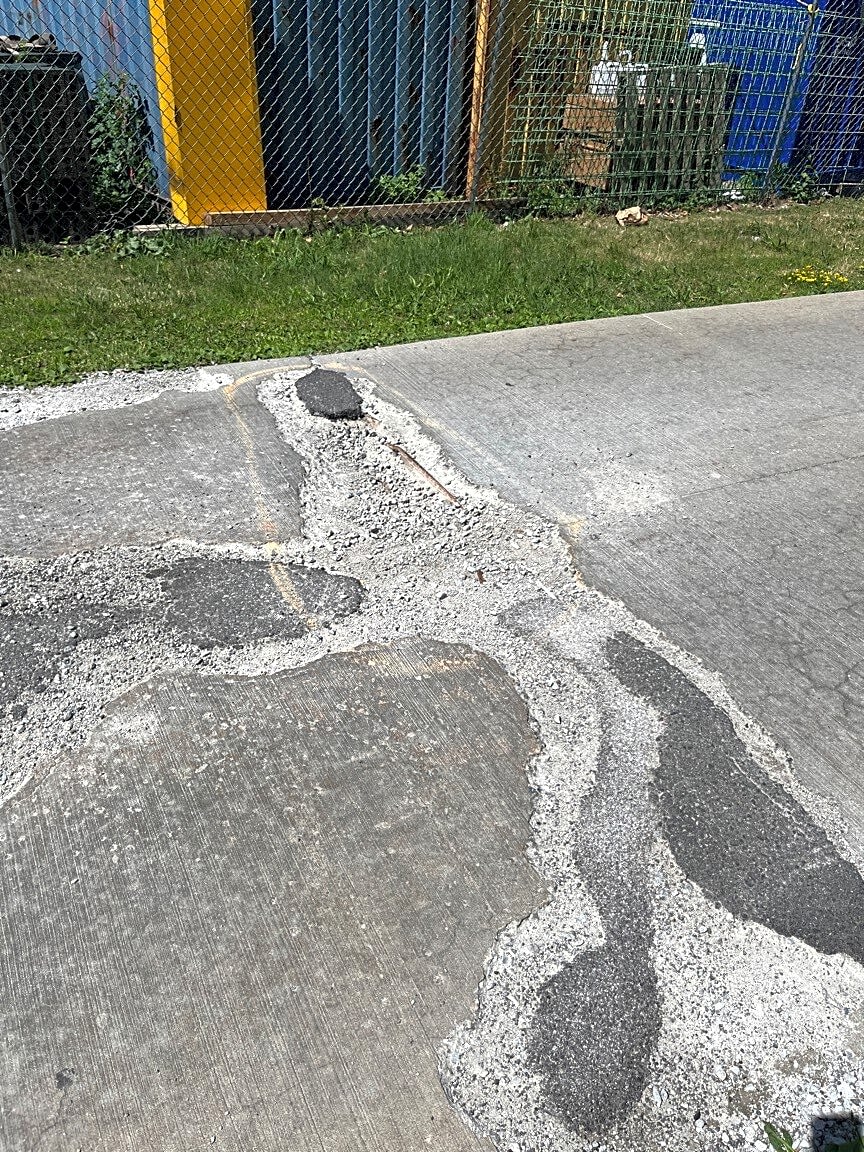 Image submitted with report