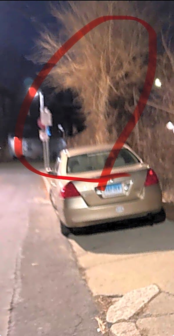 Image submitted with report