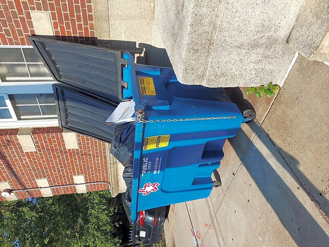 Image submitted with report