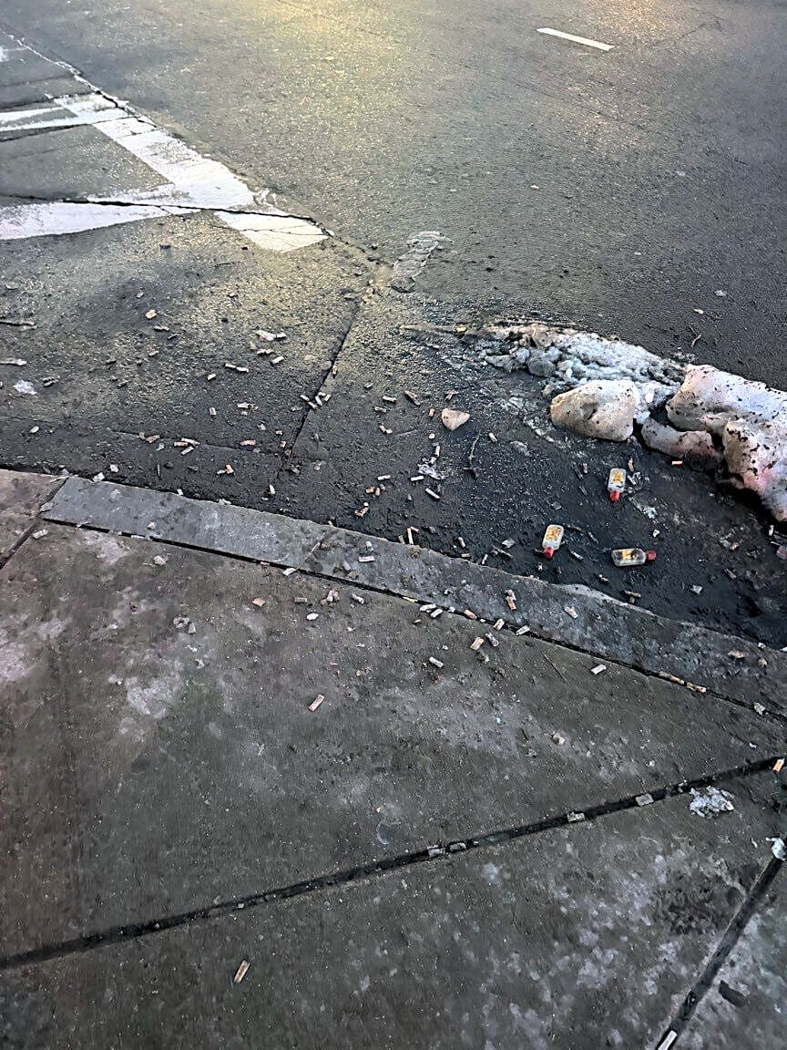 Image submitted with report