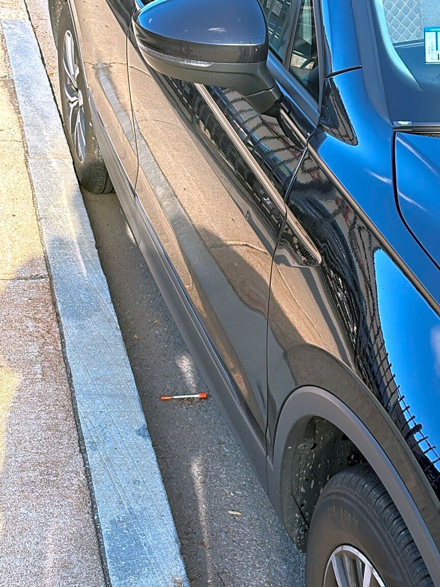 Image submitted with report