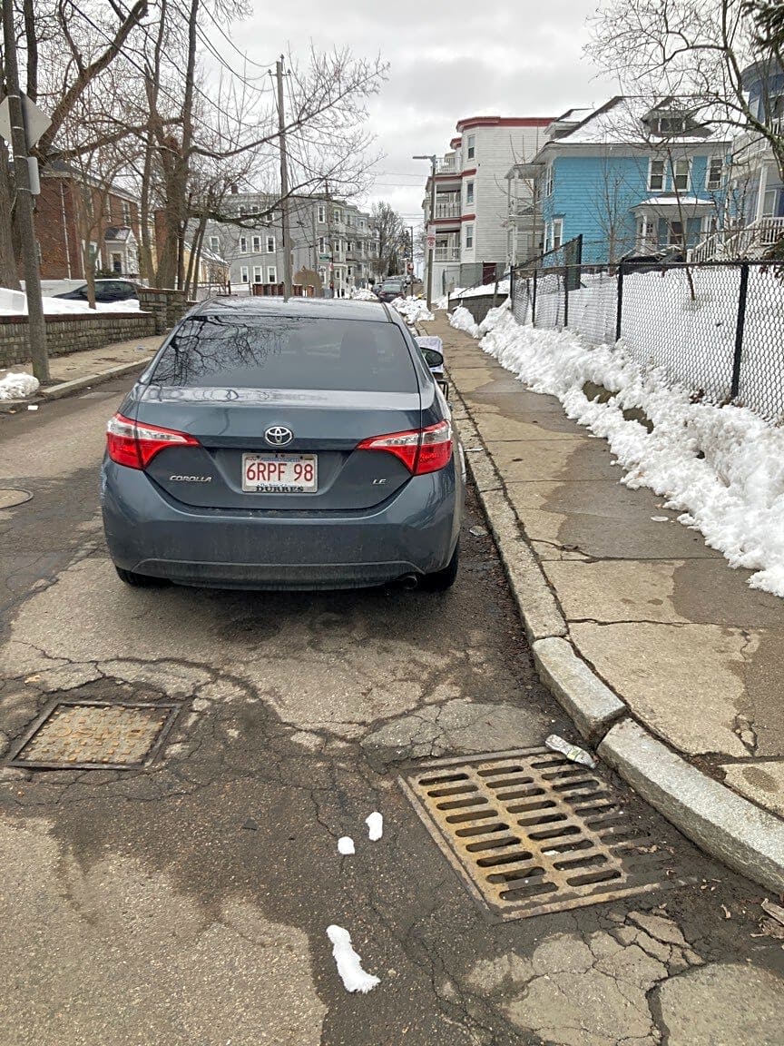 Image submitted with report