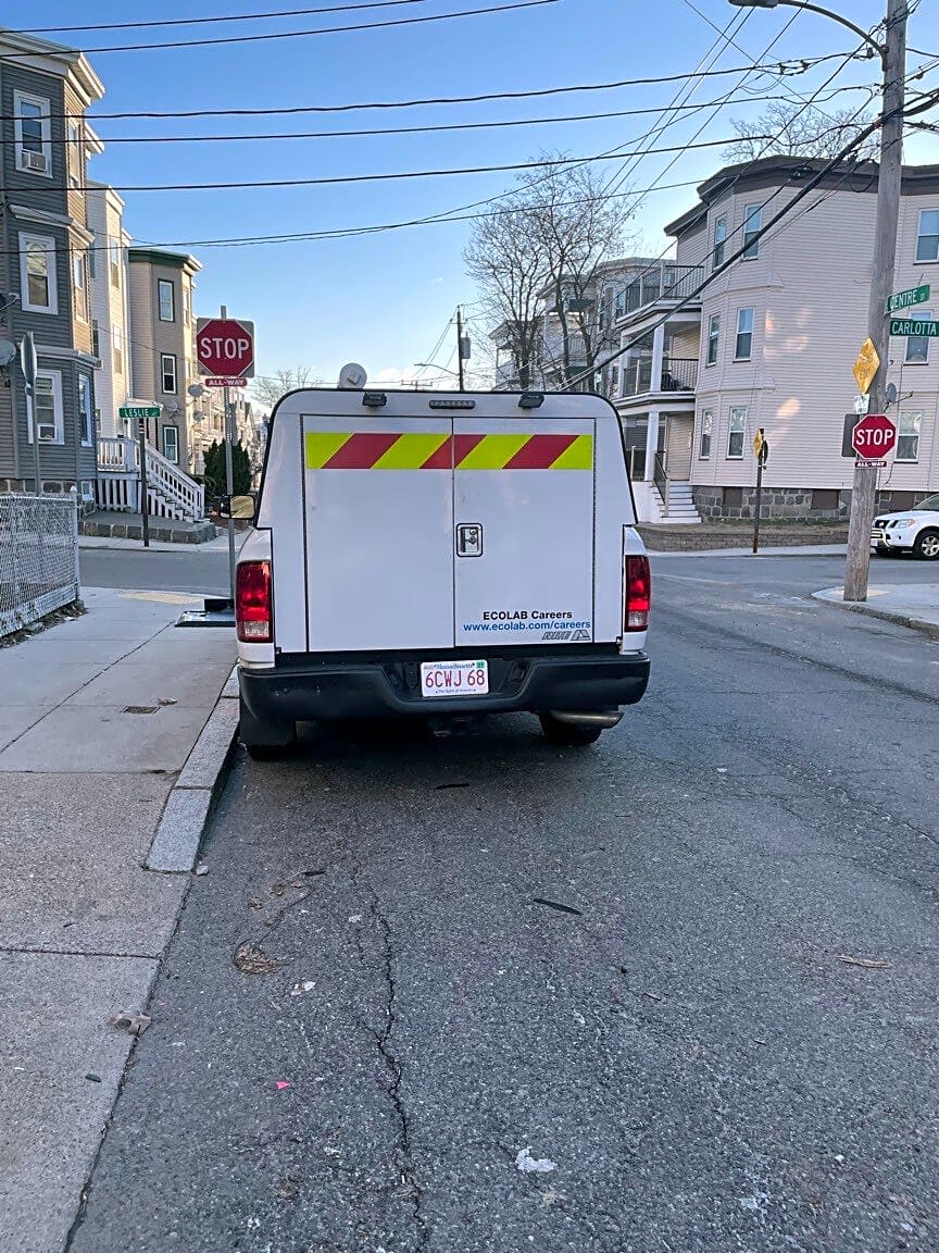 Image submitted with report