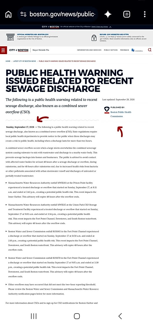 Image submitted with report