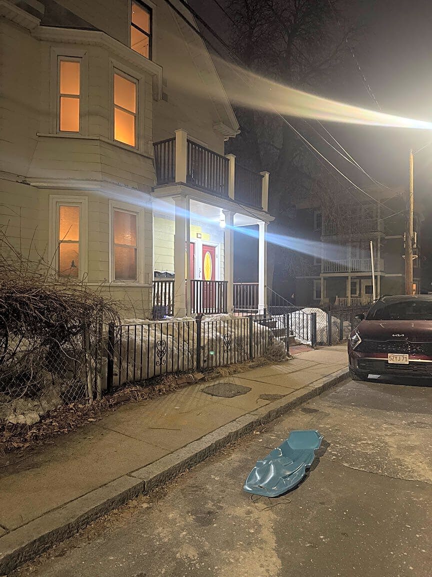 Image submitted with report