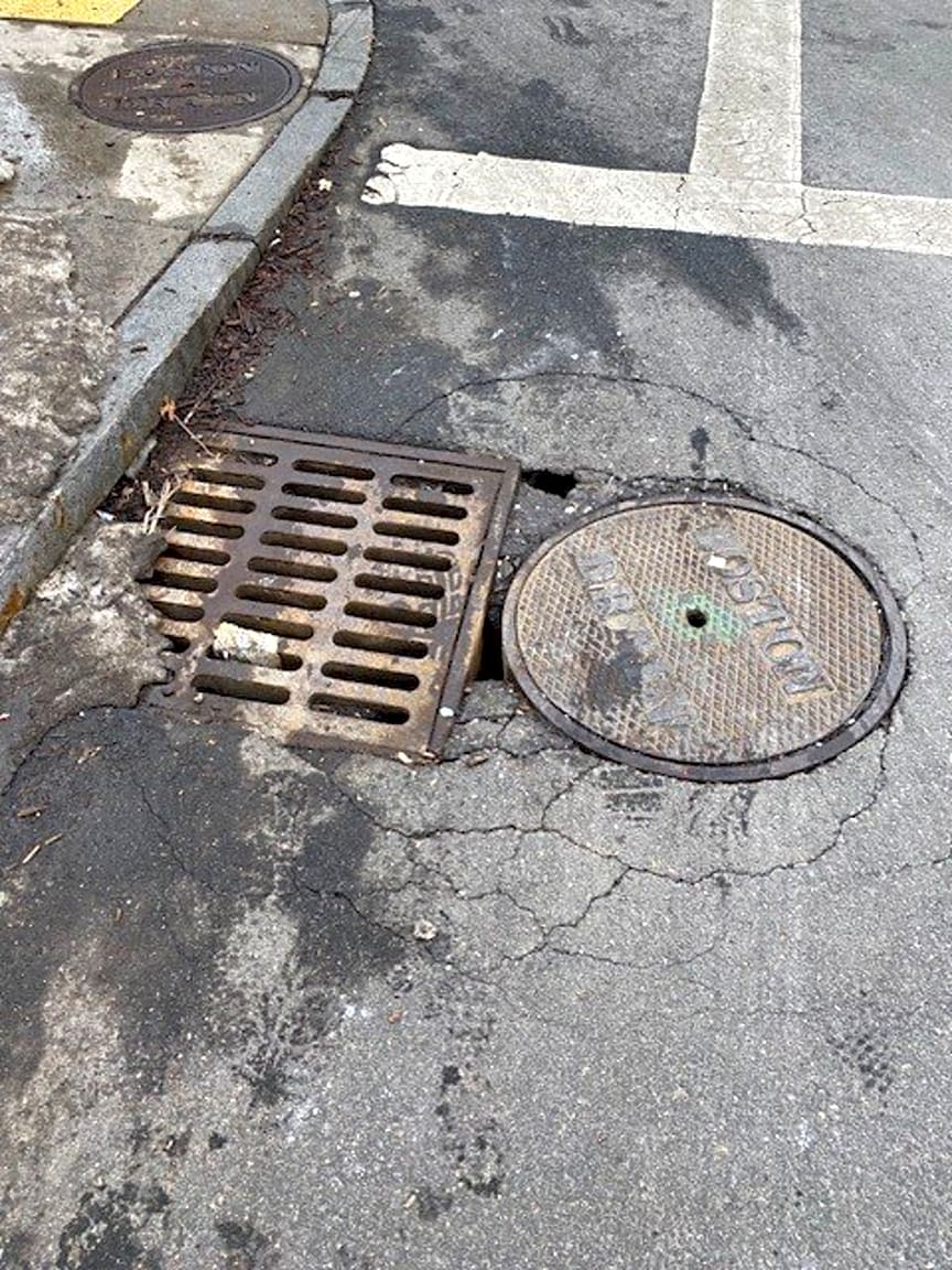 Image submitted with report