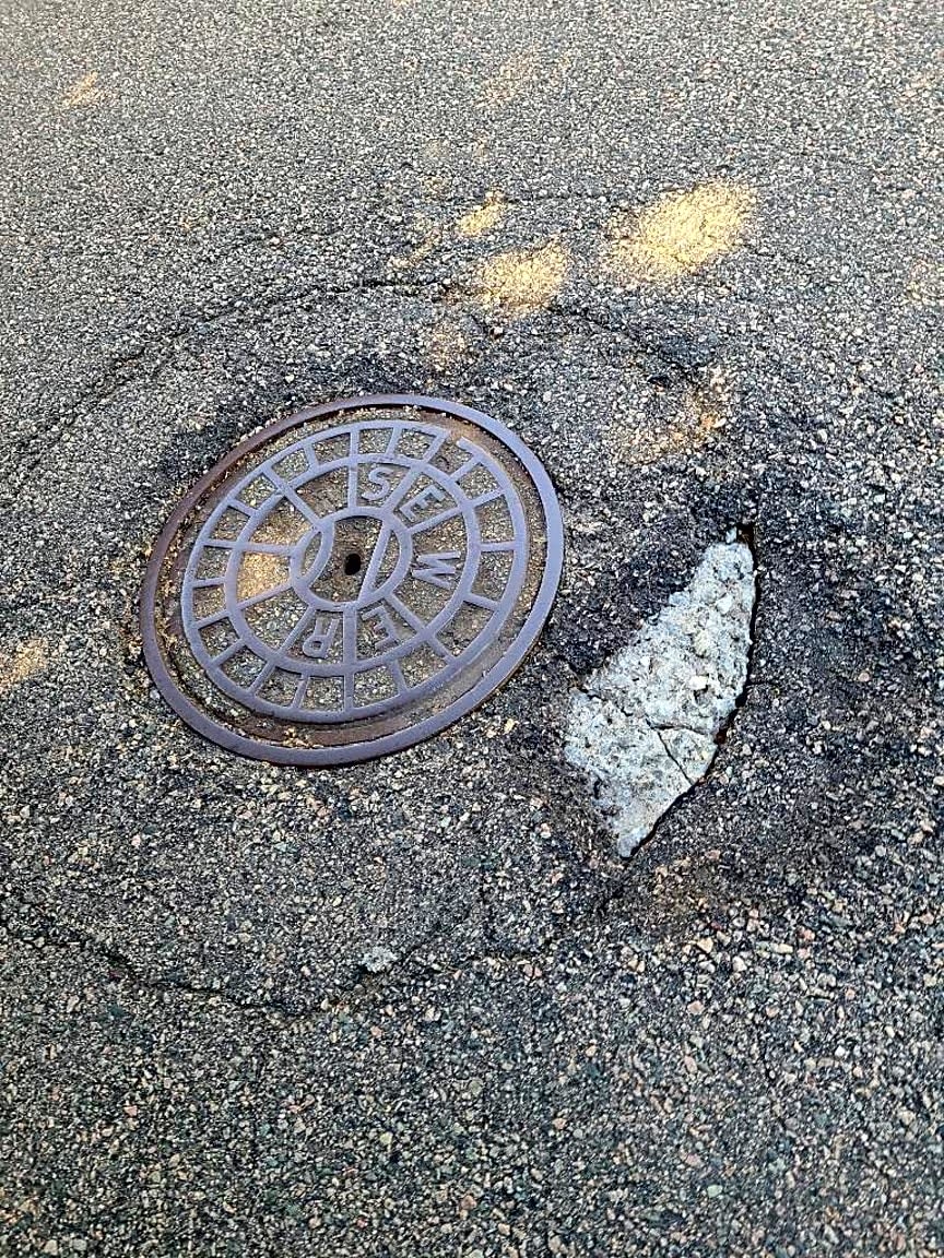 Image submitted with report