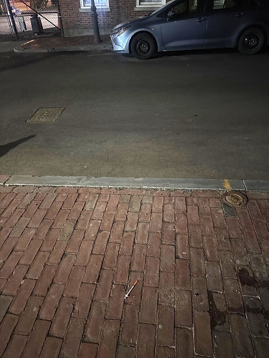 Image submitted with report