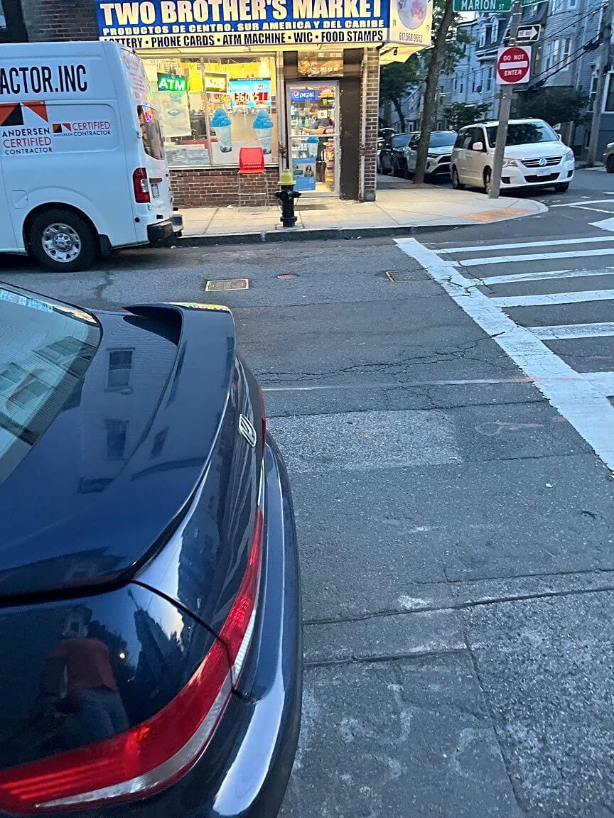 Image submitted with report