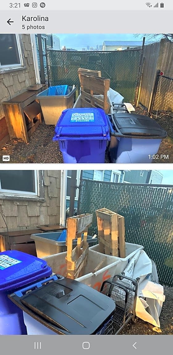 Image submitted with report