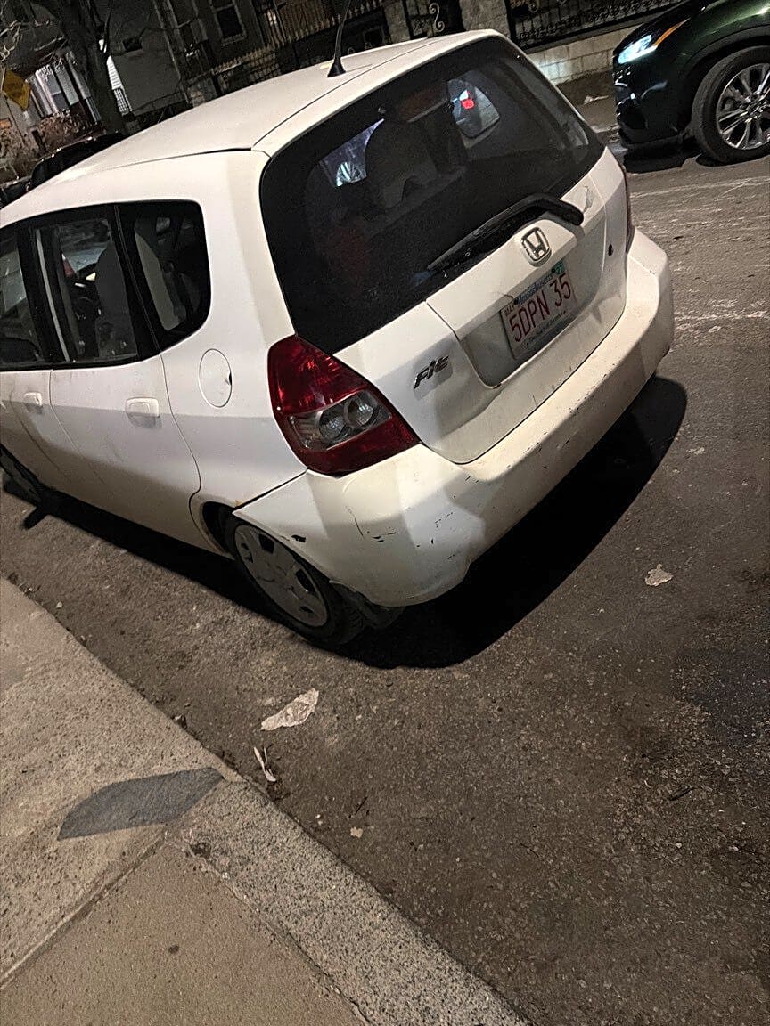 Image submitted with report