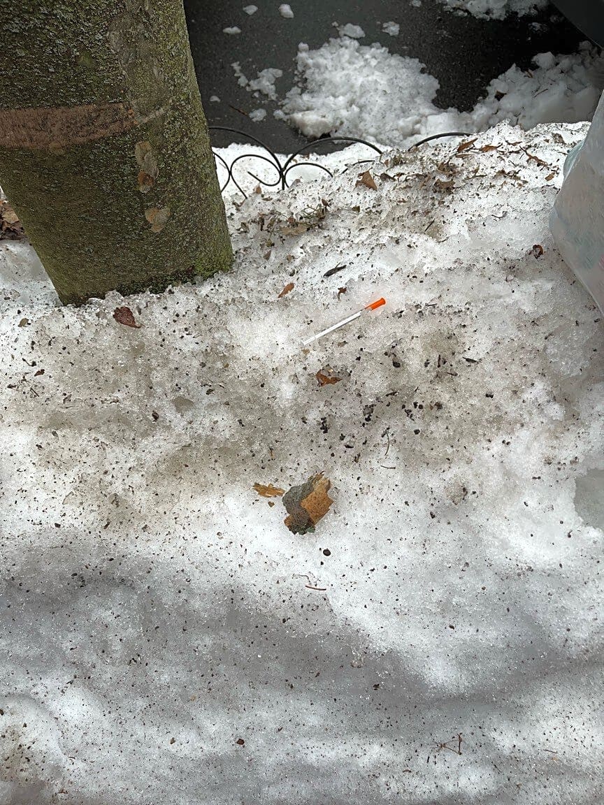 Image submitted with report