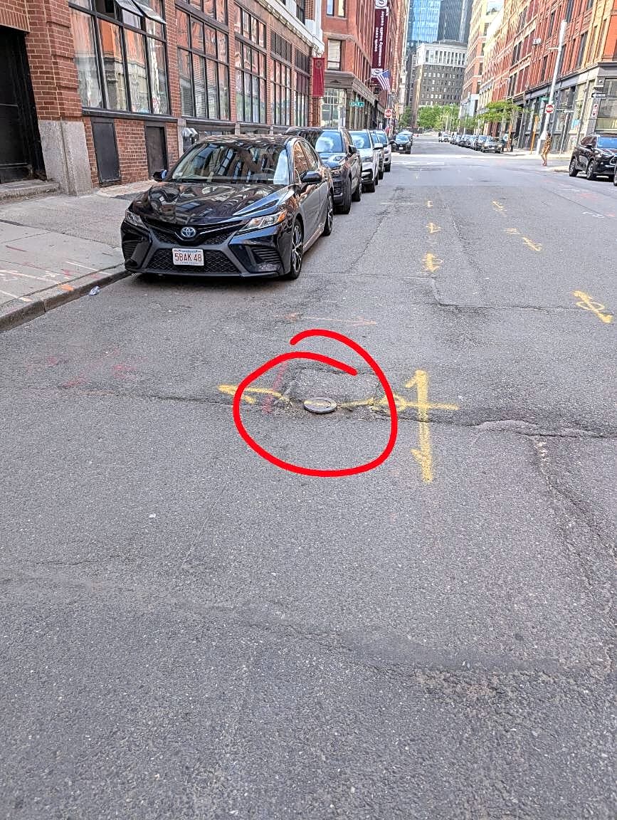 Image submitted with report