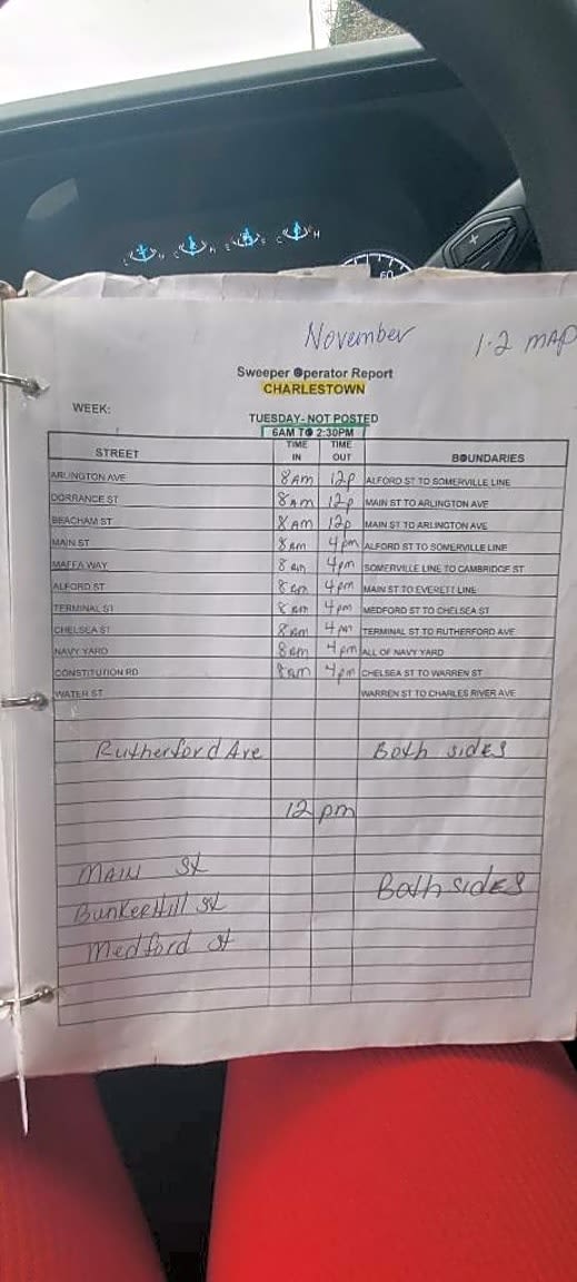 Image submitted with report