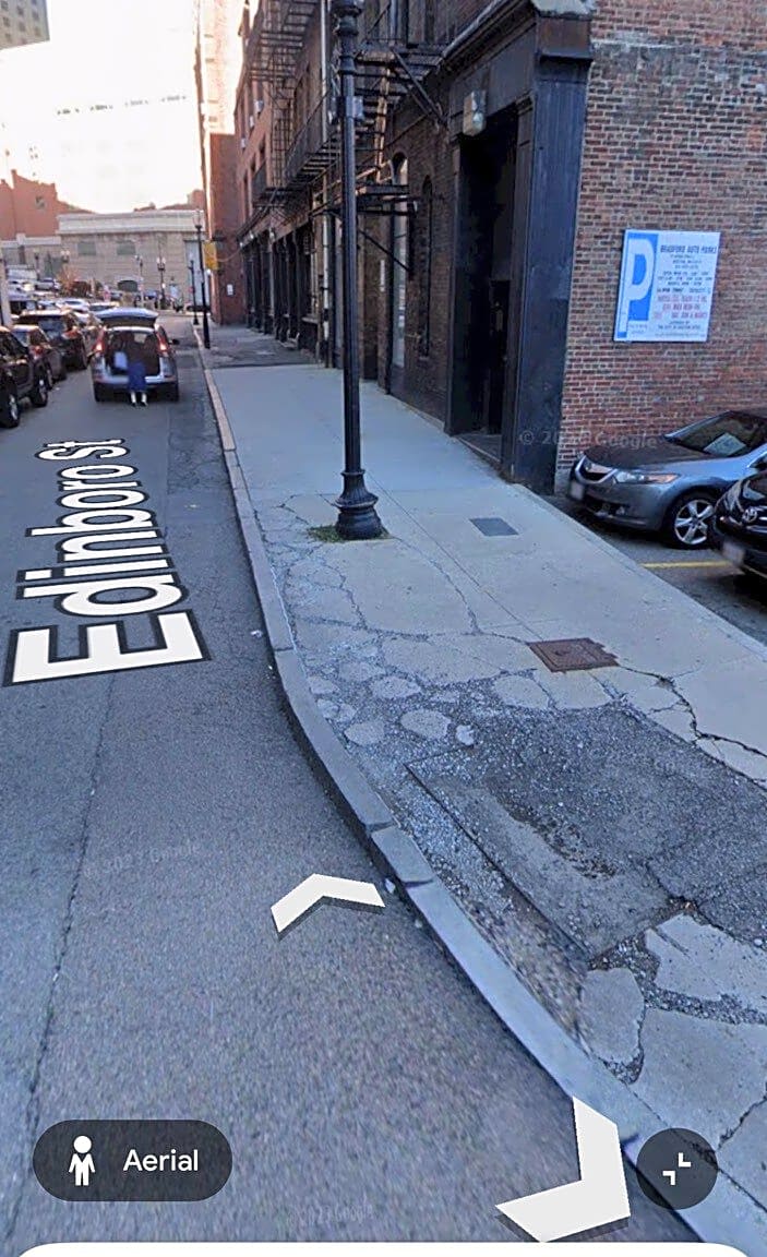 Image submitted with report