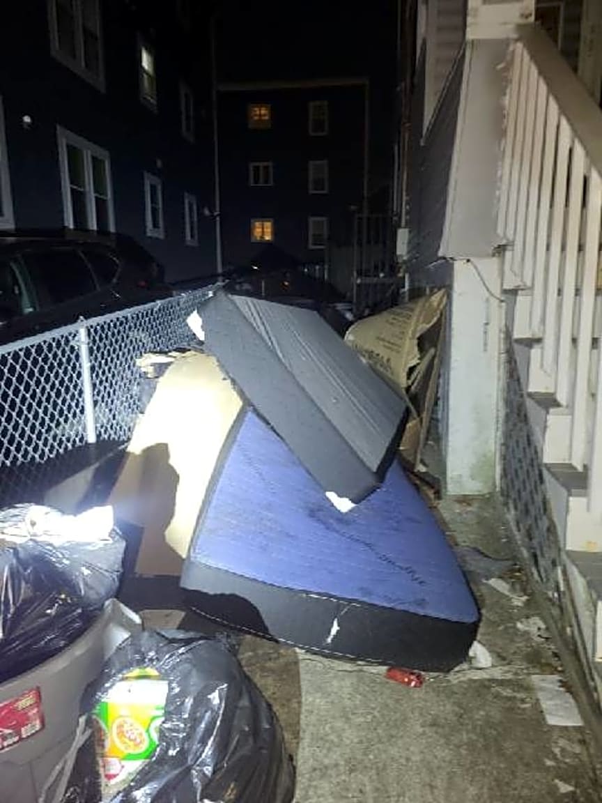 Image submitted with report