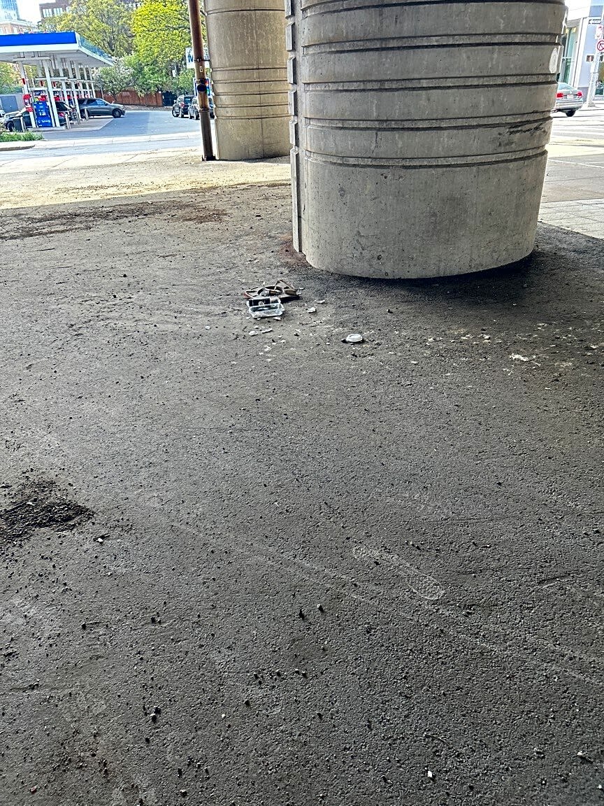 Image submitted with report