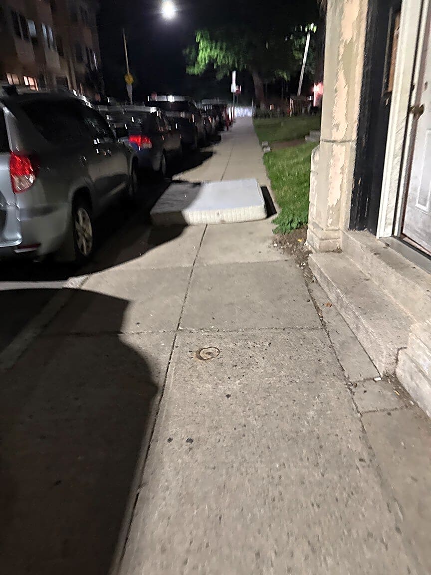 Image submitted with report