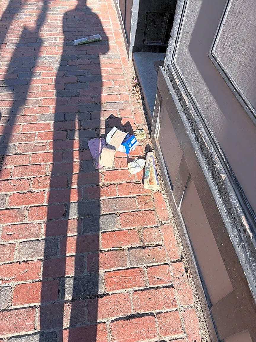 Image submitted with report