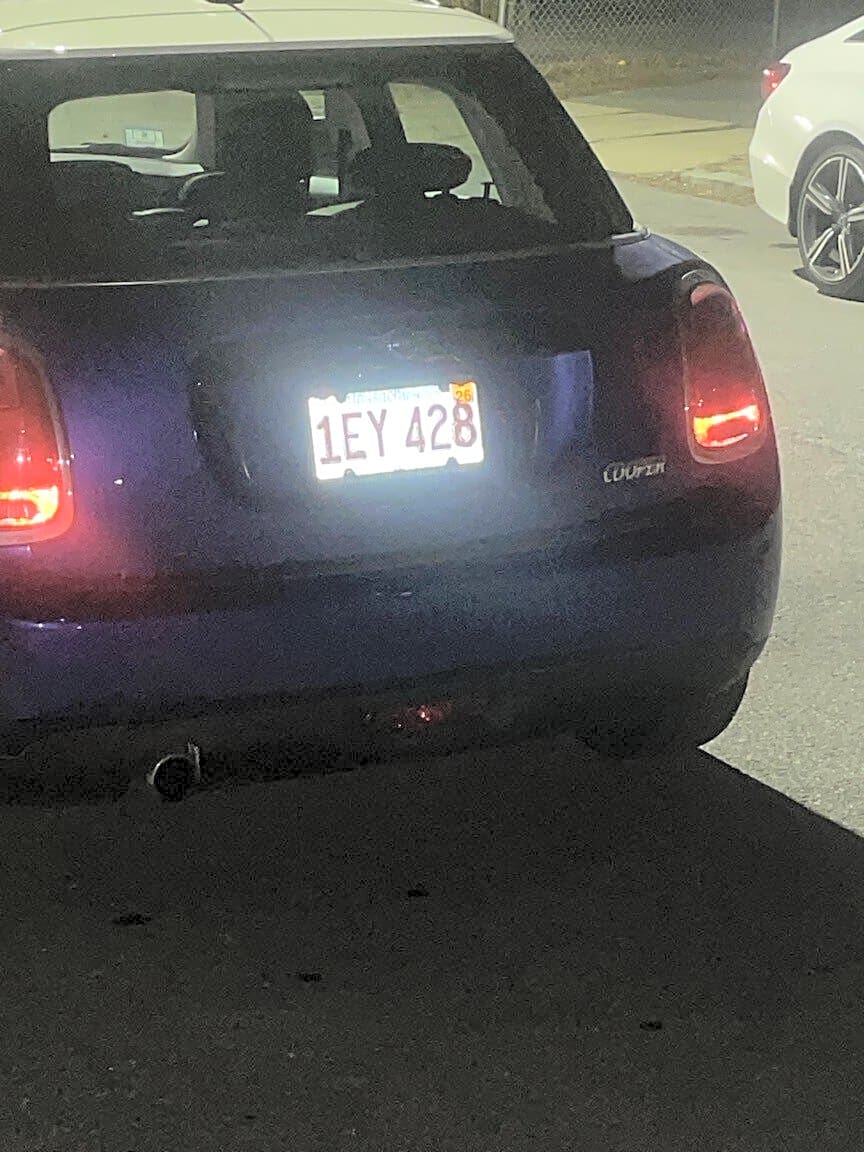 Image submitted with report