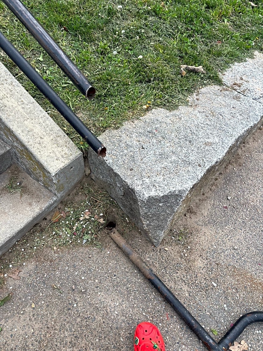 Image submitted with report