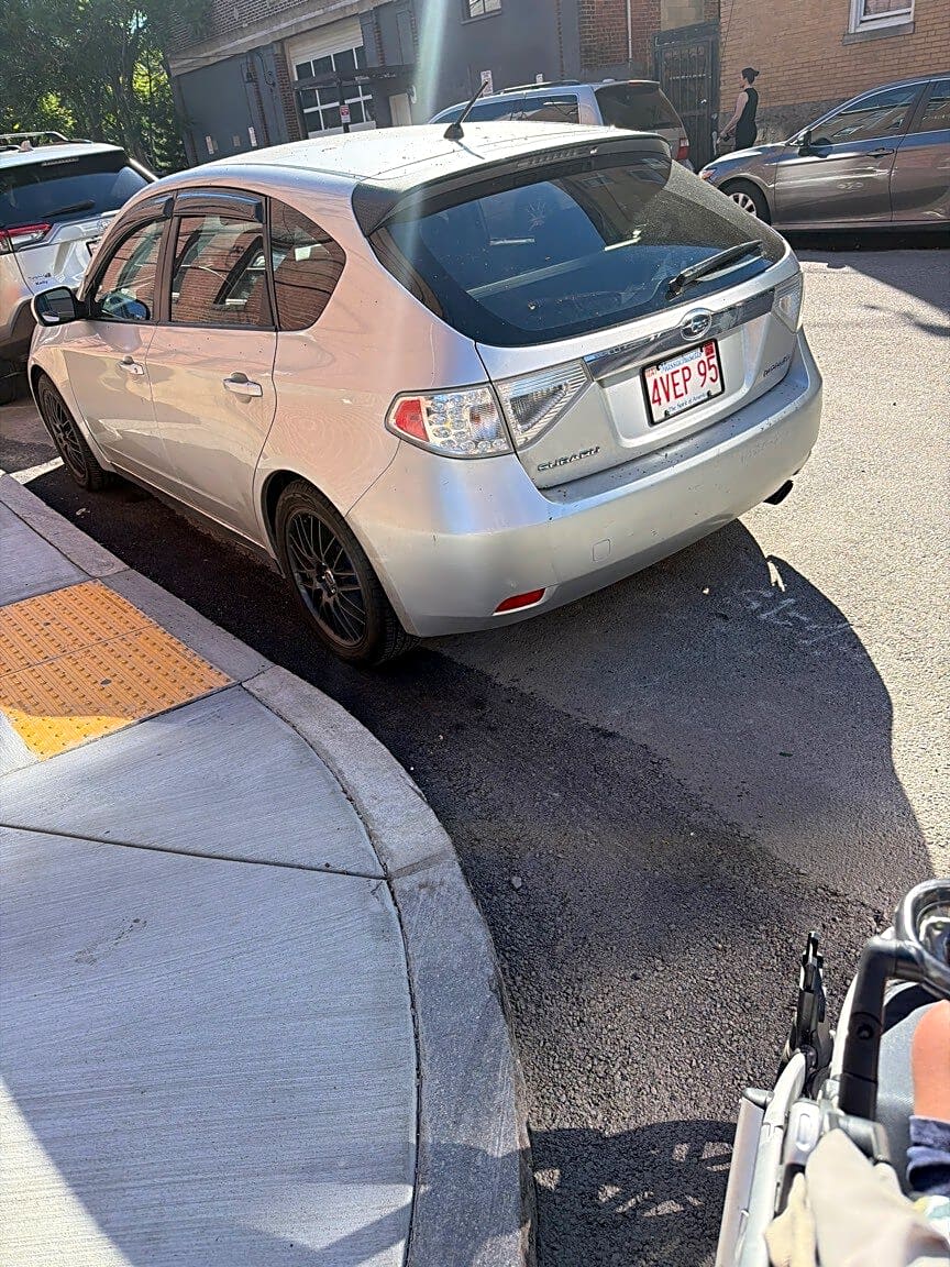 Image submitted with report