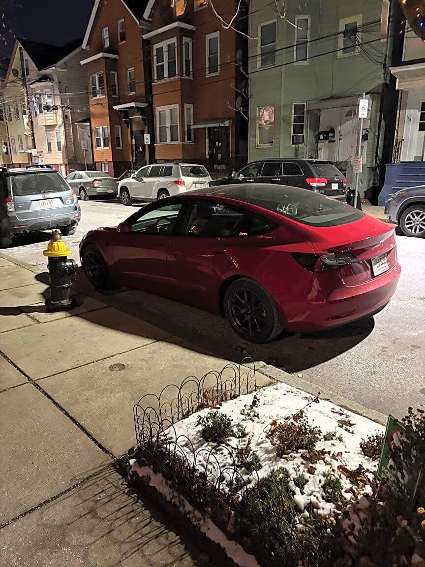 Image submitted with report