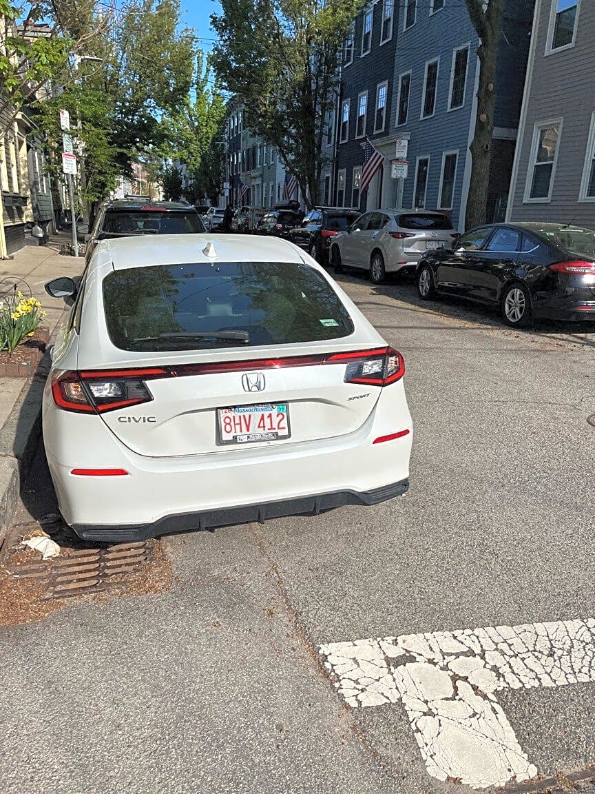 Image submitted with report