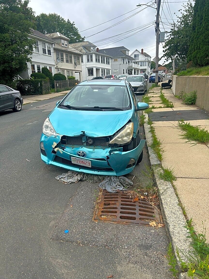Image submitted with report