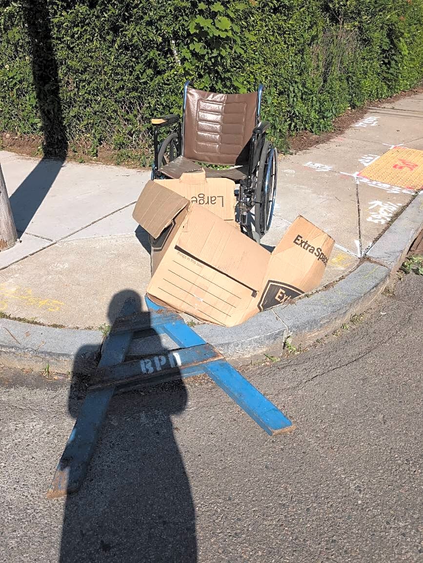 Image submitted with report