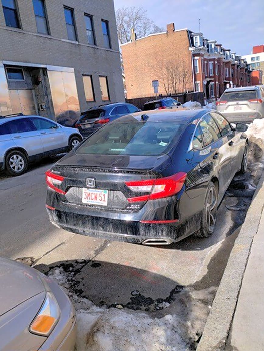 Image submitted with report