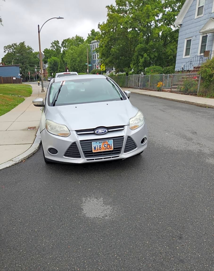 Image submitted with report