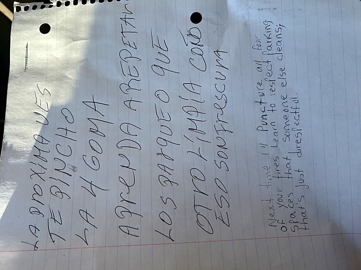 Image submitted with report