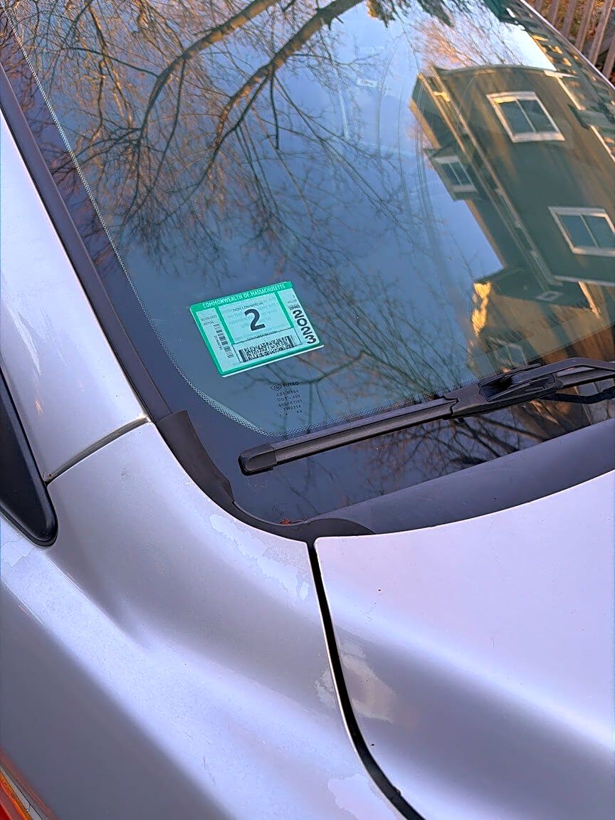 Image submitted with report