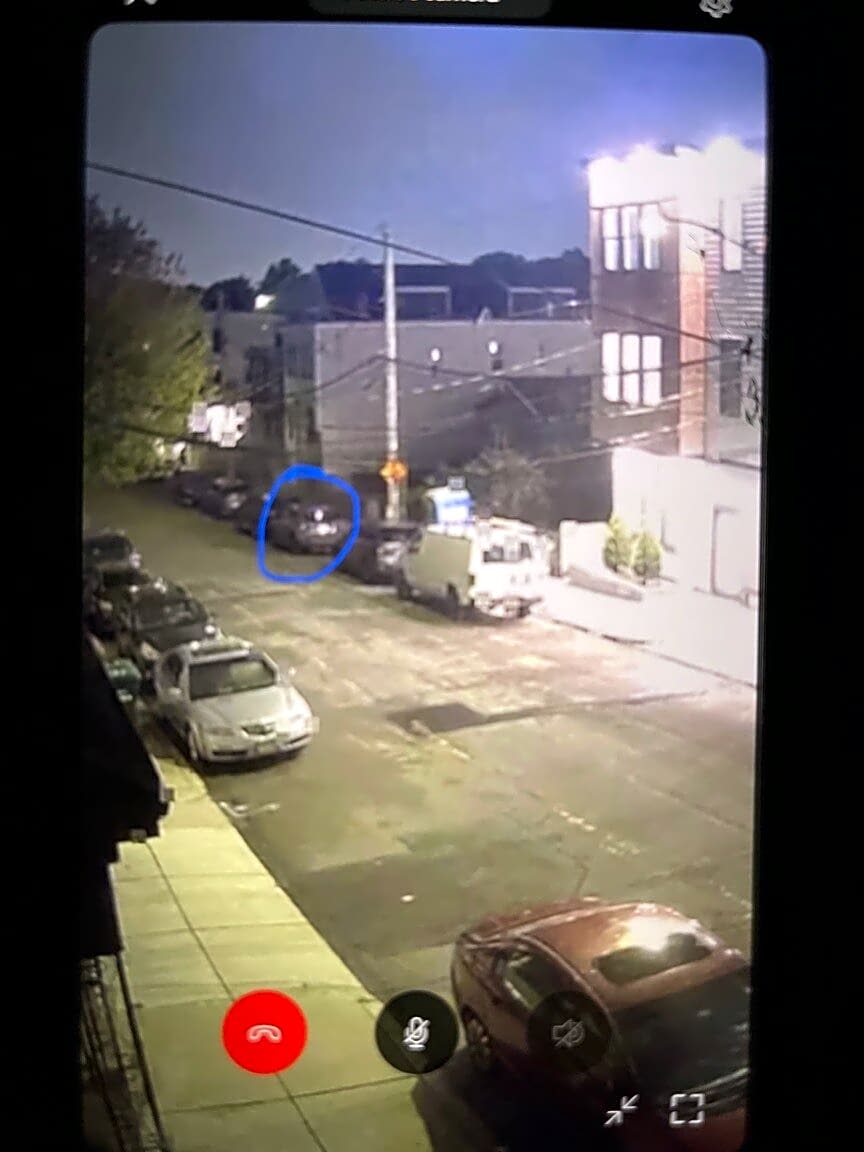 Image submitted with report