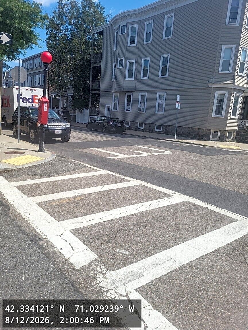 Image submitted with report