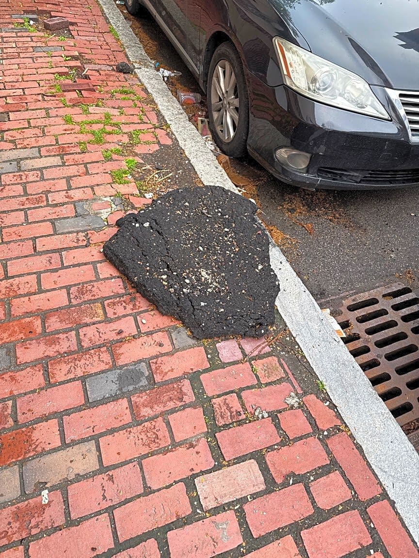 Image submitted with report