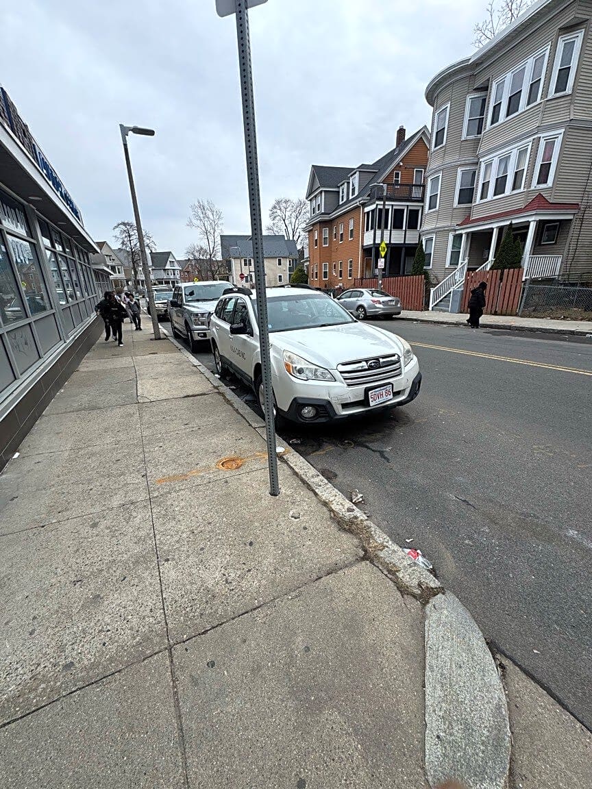 Image submitted with report