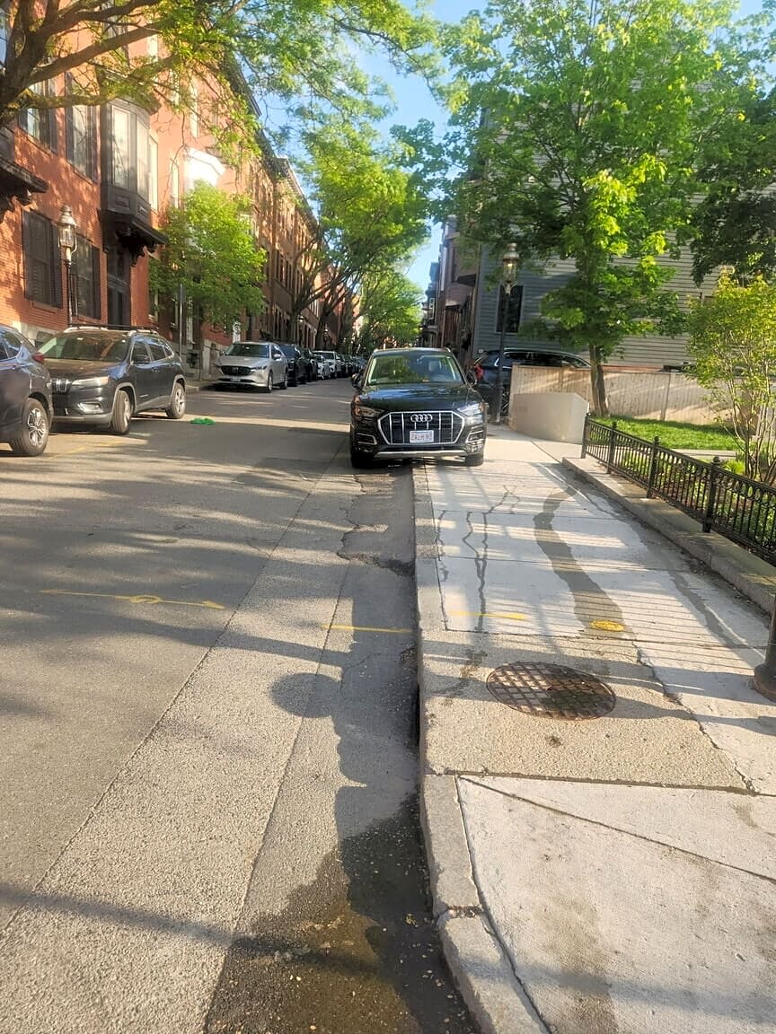 Image submitted with report